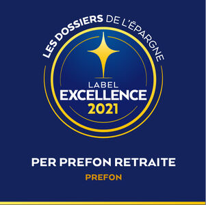 Label Excellence 2021 PER Préfon-Retraite
