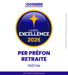 Label Excellence 2025 PER Préfon-Retraite