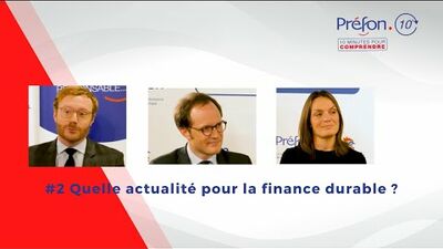 Miniature vidéo : quelle actualité pour la finance durable ?